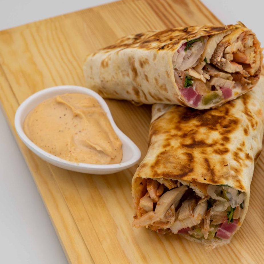 1-   Shawarma wrap