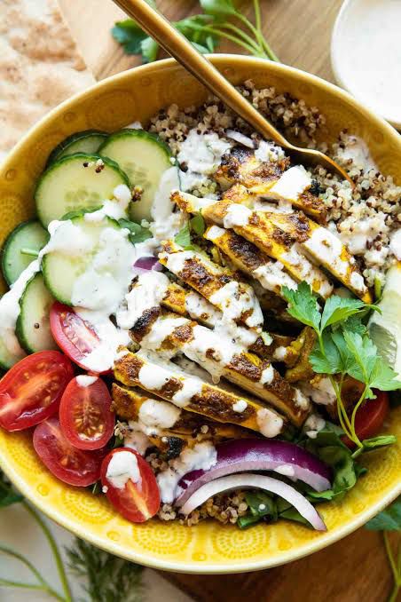 Chicken protein bowl 