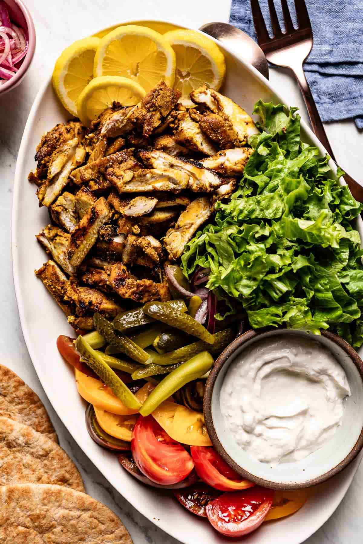 Chicken Plate salad
